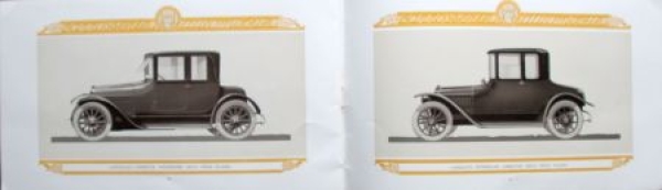 Gauthier Automobiles Modelprogram 1919 Carbrochure (7916)
